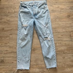 Old Navy Light Blue High Rise Women Jeans